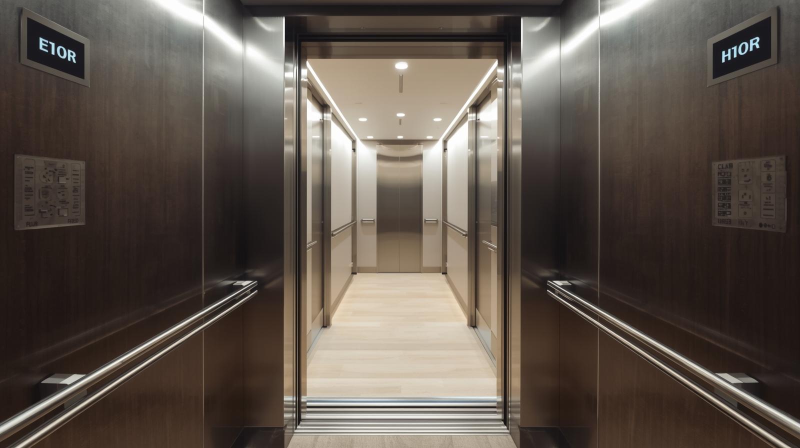 Ethic Elevators team working on an elevator